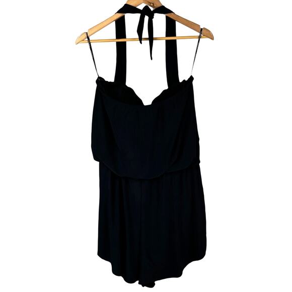 Magicsuit Drape Solids Brooke Underwire Romper One Piece Black Women's Sz 16 NEW - Picture 3 of 9
